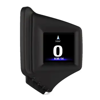 Двухсистемный централен дисплей OBD GPS, авто цифров HUD GPS за измерване на Скоростта, аларма за превишаване на скоростта, авто проектор скорост, предупреждение за превишаване на скоростта