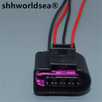 shhworldsea 4-Пинов Конектор за Автомобилната Водоустойчива Окабеляване серия 3.5 4D0 994 971 4D0971994 за VAG с кабели