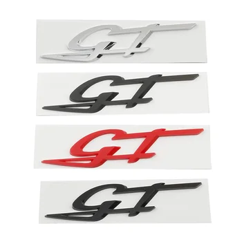Автомобилни 3D Метален Стикер С Логото на GT, Емблема, Табелка За Maserati Леванте Quattroporte Ghibli Modena GT MC20 2023, Аксесоари За Подреждане