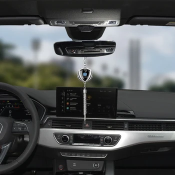 Автомобилна емблема за полагане на огледала за обратно виждане, окачен украшение, висулка за Mitsubishi Lancer Ralliart Outlander EX