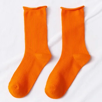 Чорапи Мъжки пролетно-летни модели, абсорбиращи потта, дезодоранти, воздухонепроницаемые, чорапи, универсални, обикновена, черна, със средна дължина
