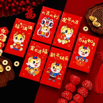На пролетния фестивал, Червен плик, Годината на Дракона, Китайската Нова година, чанта за пари, за късмет