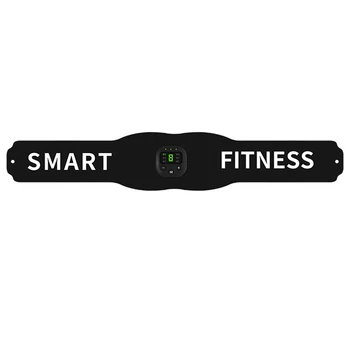 Треньор-миостимулятор Smart Fitness за тренировка на коремната кухина Електрически етикети Колан за отслабване за отслабване Унисекс