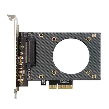 Обновен адаптер PH46 U. 2 за Pcie Странично PCIE X4 за U. 2 SSD-дискове СФФ-8639 Nvme с карти за разширяване на SSD