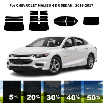 Предварително Обработена нанокерамика car UV Window Tint Kit Автомобили Прозорец Филм За CHEVROLET MALIBU 4 DR СЕДАН 2016-2017