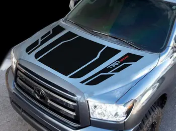 Стикер за преден Капак TRD Toyota Tundra Pro Трае 7 години + Висококачествен Безплатен Инсталационния Комплект