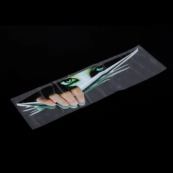 Нов забавен стикер за автомобил 3D Выглядывающий чудовище Автомобилни абсорбатори Багажника Трилър Стикер на задното стъкло търговия на Едро Директен доставка