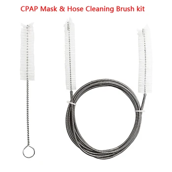 Набор от четки за почистване на CPAP маска и маркуч CPAP Cleaner е Подходящ за стандартни тръби с диаметър 22 мм и 19 мм