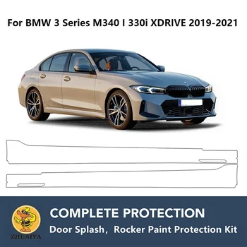 Предварително обработени Люлеещо, Защита от боя, Прозрачни Комплект сутиен TPU PPF за BMW Серия 3 M340 I 330i XDRIVE 2019-2021