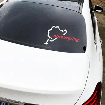 Колата на Нюрбургринг Авто Багажник за Автомобил Броня Украса на прозореца Етикети за полагане на Стикер за BMW Benz/Honda /Toyota /Hyundai