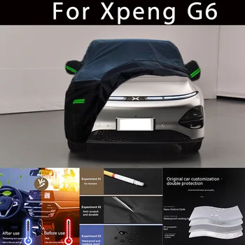 За Xpeng G6 Външна защита на Пълни автомобилни седалките Снежна покривка Козирка Водоустойчив Прахозащитен Външни Автомобилни аксесоари