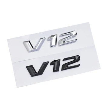 3D ABS Хромирани Букви Икона На Крилото На Колата Стикер V12 V8 Лого Емблема За Mercedes Maybach S600 W222 W140 S500 CL600 m275 mfp CLS63