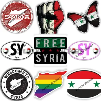 Стикер на стопанските Сирия Стикер на стопанските Сирия Стикер на стопанските Сирия Стикер с надпис Влагозащитен Флаг Сирия Стикер с надпис Syr Сай Стикери