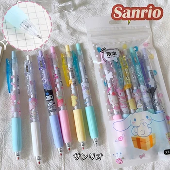 Sanrio Hello Kitty Press Pen Мультяшные Аниме Гел Химикалки Химикалка писалка Студентски пишещи средства Kawaii Ученически Канцеларски материали Подарък