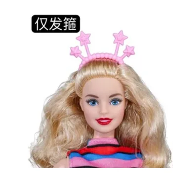 Играчката щипки за коса, панделки за коса, слънчеви очила, аксесоари за шапки за вашите кукли 1/6 FR FR2 Xinyi ST Bbie BK20
