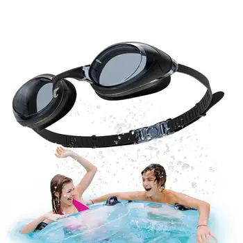 Модни очила за плуване С покритие покритие, Фарове за очила за гмуркане С силиконово уплътнение, Не протичат Очила за плуване, ясен преглед