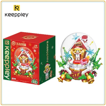 Мобилна игра Keeppley Building Block King Honor Co-Branded Cai Wenji miracle Коледна детска играчка, Подарък за рожден ден