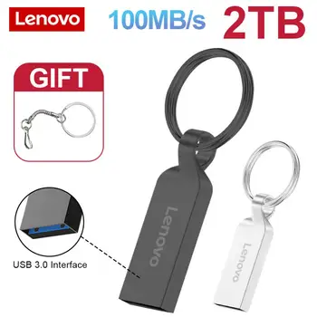 Lenovo USB Флаш-Диск 2 TB Карта USB 3.0 U Stick Интерфейс 1 TB Флаш Памет 128 GB USB памет и 2 TB Флаш Диск За Компютър PC TV