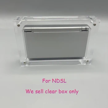 Бистра магнитна акрилна Кутия За Съхранение на NDSL Game Console Cover Shell Display Box Stand Игрови Аксесоари