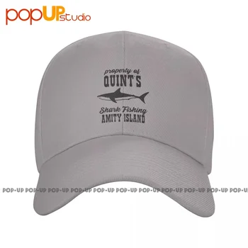 Собственост Quint'S Shark Fishing Amity Island Jaws Peaked Caps Бейзболна шапка
