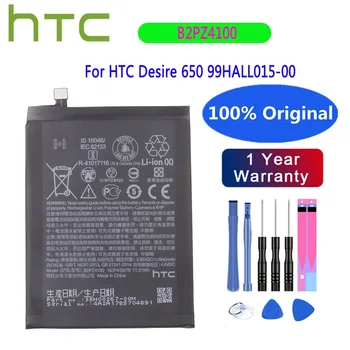 HTC Новият 100% Оригинална Батерия 2940mAh B2PZ4100 За телефон HTC Desire 650 99HALL015-00 Desire 650 4G Смартфон Bateria