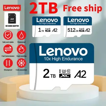 Lenovo U3 Micro SD TF Card V30 Карта Памет от 128 GB, 256 GB, 512 GB Високоскоростна SD Карта Cartao De Memoria За Nintendo Switch Steam Deck