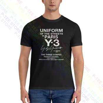 Тениска Yohji Yamamoto Of The Streets In Paris, посветена на 15-та годишнина, подарък тениска с високо качество