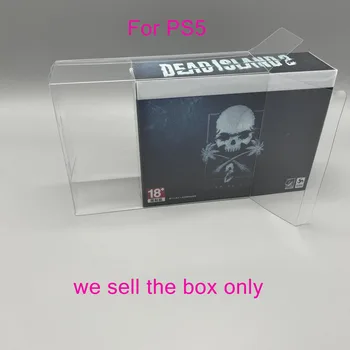 Прозрачна Защитна Кутия За PS5 за Dead Island 2 limited Collect Boxes TEP Storage Game Shell Прозрачна Витрина