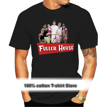 Тениска Фулър House Homme, облекла в стил хип-хоп тениска за сексуална момичета, тениски с кръгло деколте, мъжки блузи