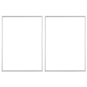2 рамки за снимки в сребърни рамки за снимки формат А4, с небьющимися букви s, рамки за семейни снимки, 21X30 см