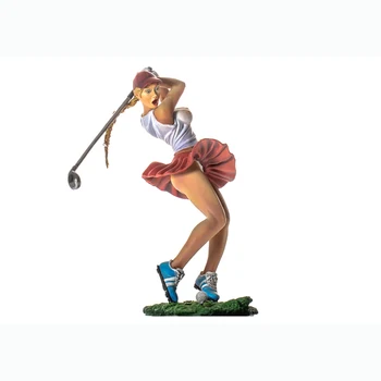 Разобранная 1/22 80 мм модерна фэнтезийная женска фигурка на играча, комплекти миниатюрни модели от смола, Небоядисана