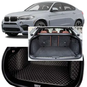 Напълно затворена въздушна възглавница за седалката, товарен кутия, подложка за пода в багажника, килими подплата за BMW X6 2010-2018