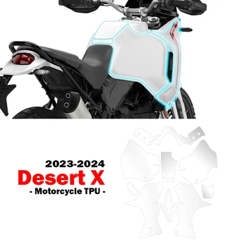 Аксесоари Desert X Мотоциклетът Защита от TPU за Ducati DesertX 2023 Прозрачен Филм, Маскирующая Драскотини При Самопроизвольном Възстановяване