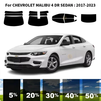 Предварително третираните нанокерамический комплект за UV-оцветяването на автомобилни прозорци Автомобили фолио за прозорци на CHEVROLET MALIBU 4 DR СЕДАН 2017-2023
