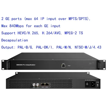 IP-аналогов радиочестотни модулатор, IP-модулатор 32 програми PAL, IP-модулатор 32 канала NTSC, 32, свързани или не са съседни на лагер