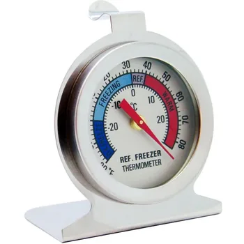 1 бр. Термометър за съдове от неръждаема стомана, мини-барбекю, термометър за домашно готвене, фризер от -30 до 30 ° C