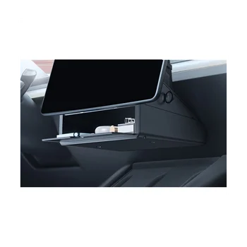 Централното управление на автомобил, Навигационния екран, Кутия за съхранение, полици за съхранение на Аксесоари за интериора на Tesla Model 3 Y 2020-2023